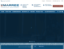 Tablet Screenshot of marree.nl